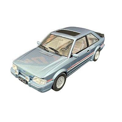 Miniatura carro Ford Escort XR3 Formula 1991 Azul - 1/24