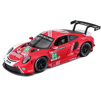 Miniatura carro Porsche 911 RSR racing 1/24