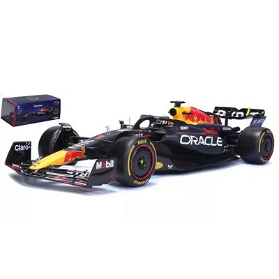 Miniatura Formula 1 RedBull RB19 1/18 com Acrilico