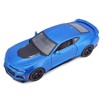 Miniatura carro Chevrolet Camaro ZL1 1/24 - azul