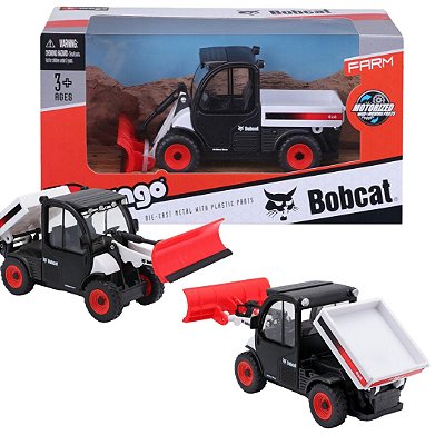 Miniatura Trator Bobcat S5600 die-cast - Bburago