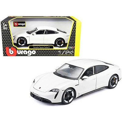 Miniatura carro Porsche Taycan Turbo S - bburago