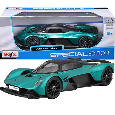 Miniatura carro Aston Martin Valkyrie 1/18 - Verde