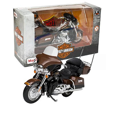 Miniatura Moto Harley Davidson FLHTK Electra Glide - 1/18