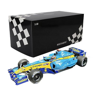 Miniatura Formula 1 Alonso Renault R25 British GP 2005 1/18