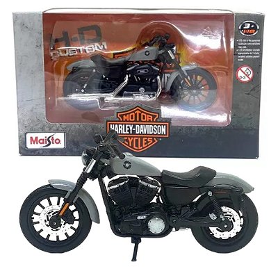 Miniatura Moto Harley Davidson Iron 883 Sportster - 1/18