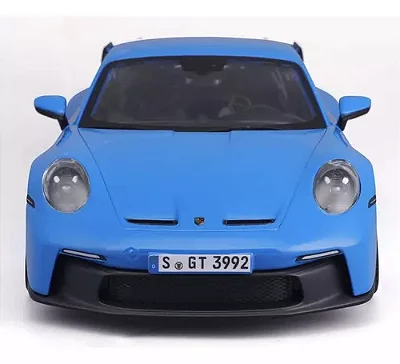 Miniatura Carro Porsche 911 GT3 2022 Azul - 1/18