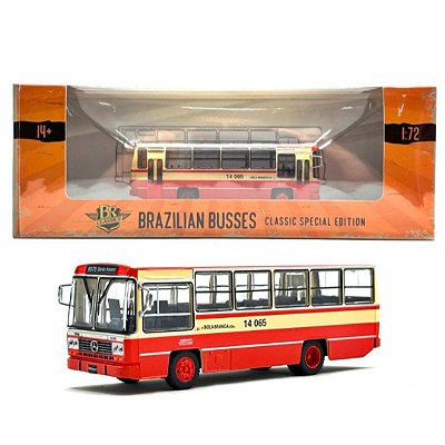Miniatura Ônibus Caio Gabriela II Bola Branca - 1/72
