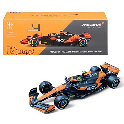 Miniatura Formula 1 McLaren F1 MCL38 2024 Lando Norris 1/24