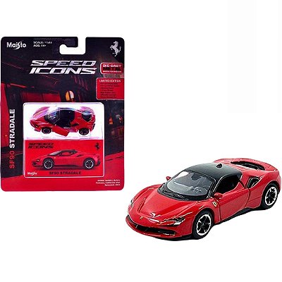 Miniatura Carro Ferrari SF90 Stradale 1/64 Speed icons