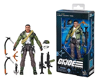 Boneco Gijoe Classified Series Albert Alpine - Hasbro