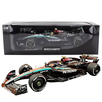 Miniatura Formula 1 Mercedes F1 Lewis Hamilton W15 2024 1/18