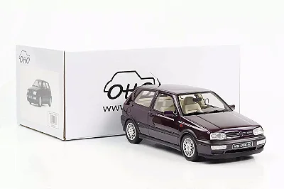 Miniatura carro Volkswagen Golf III VR6 1995 1/18