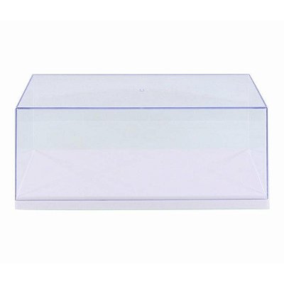 Caixa Acrilico com base (case) para exposição carros escala 1/64