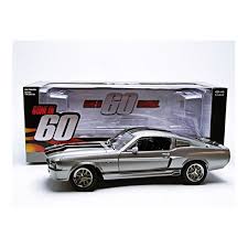 Miniatura carro Mustang Eleanor 1967 60 segundos 1/18