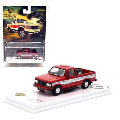 Miniatura carro Chevrolet C20/D20 Deluxe Vermelho 1/64