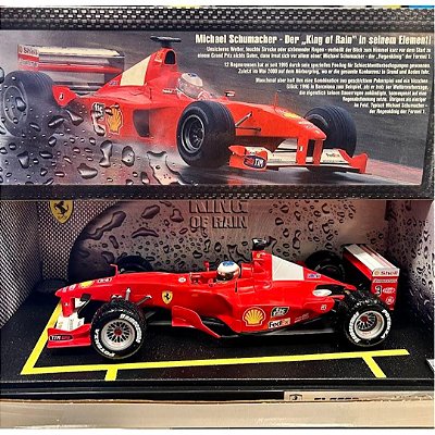 Miniatura F1 Michael Schumacer Ferrari F2000 limited 1/18