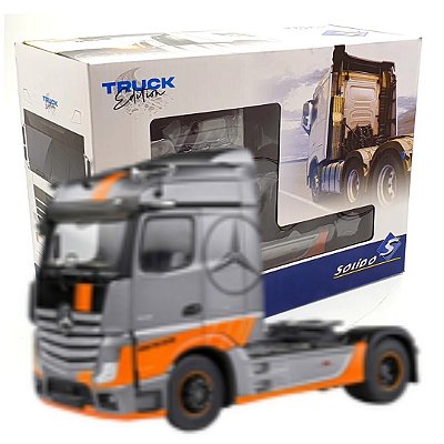 MIniatura Caminhão Mercedes Actros L Grand prix 2019 1/24