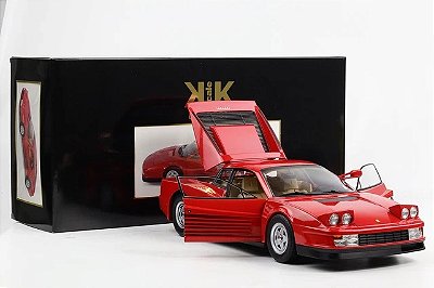 Miniatura carro Ferrari Testarossa 1/12