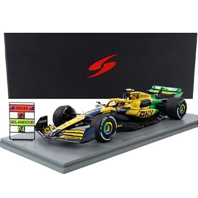 Formula 1 McLaren MCL38 Senna ED Lando Noris Monaco GP 1/18