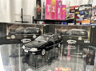 Miniatura Carro 1991 Chevrolet Omega Suprema Preto 1/24