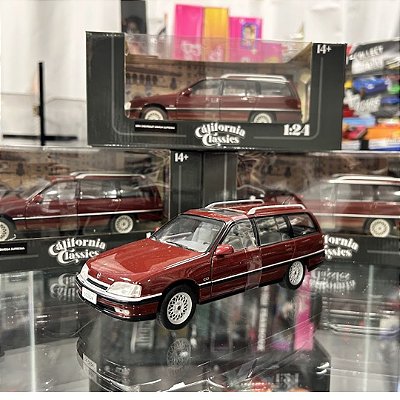 Miniatura Carro 1991 Chevrolet Omega Suprema Vinho 1/24