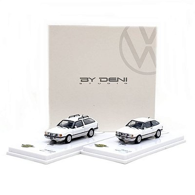 Kit Volkswagen Gol + Parati GTI By Deni Studio 1/64 Branco