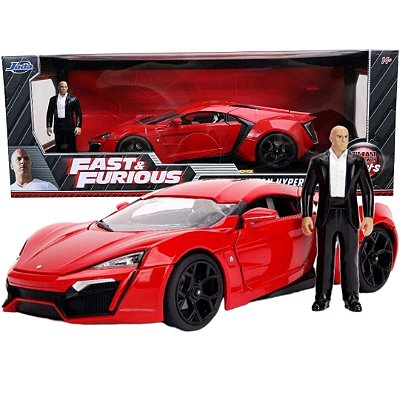 Carro Velozes E Furiosos Lykan Hypersport E Dom's Jada 1/18