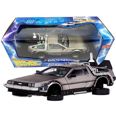 Miniatura Delorean de Volta para o Futuro Parte2 Sunstar 1/18