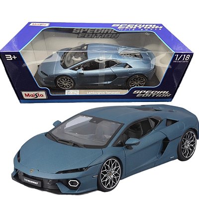 Miniatura Lamborghini Temerario Matte Blue maisto 1/18