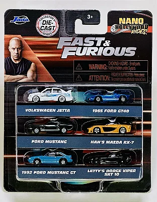 Nano Hollywood Rides FAST & FURIOUS COLLECTOR SERIES - MAZDA RX-7 +5