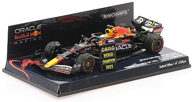 Minichamps Red Bull - MAX Verstappen -2022 Japanese GP 1:43 Diecast F1 Car 1/43