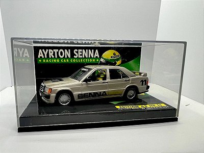Miniatura Mercedes benz 190e 2 3 1984 ayrton senna  1/43 Semi Nova