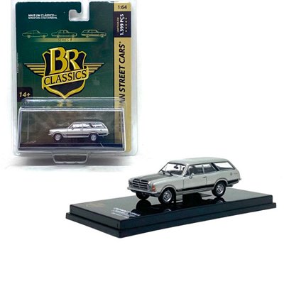 Miniatura carro Chevrolet Caravan SS prata - 1/64