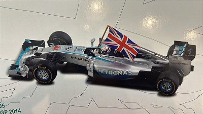 Miniatura Mercedes F1 W05 44Winner GP2014