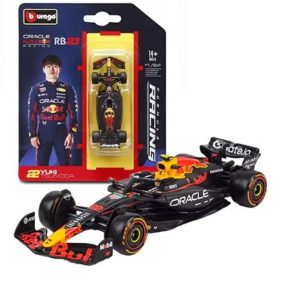 Miniatura F1 Red Bull RB21 22 Yuki Tsunoda 1/64 - Bburago
