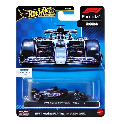 Miniatura HotWheels  Alpine #31 F1 2024 1/64