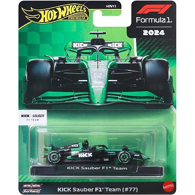 Miniatura Hotwheels KICK Sauber F1 Team (#77) F1 2024