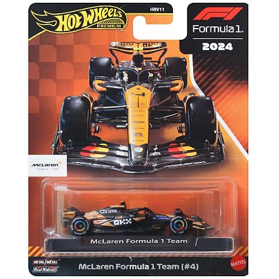 Miniatura HotWheels Mclaren F1 Team (#4) 2024 1/64