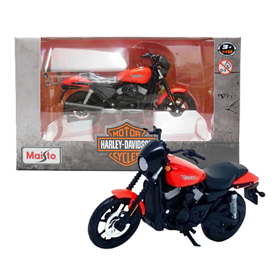 Miniatura Moto Harley Davidson Street 750 - 1/18