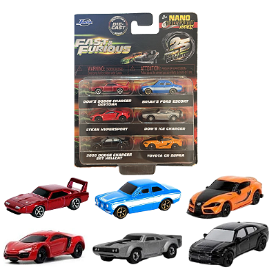 Nano Hollywood Rides FAST & FURIOUS COLLECTOR SERIES - Toyota Supra +5