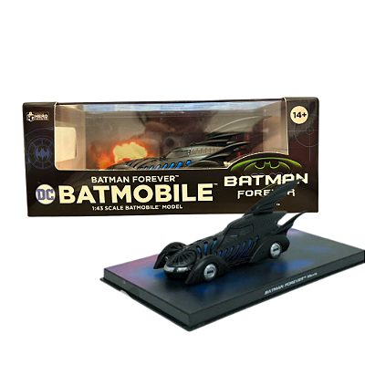 Miniatura Carro Batmóvel Batman Forever Movie 1:43 Eaglemoss