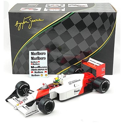 Miniatura McLaren MP4/4 Ayrton Senna Japan GP 1988 1/18