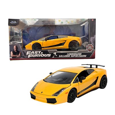 Miniatura Carro Velozes E Furiosos Lamborghini Gallardo-1/24
