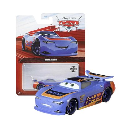 Miniatura Disney Pixar Carros Barry Depedal Mattel 1/55