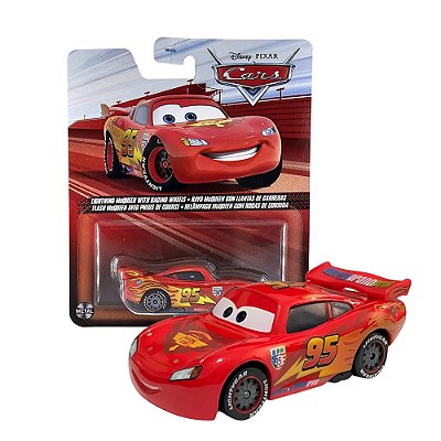 Miniatura Disney Pixar Carros 2 Mcqueen Piston Cup 1/55