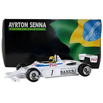 Miniatura Ayrton Senna Ralt Toyota RT3 1983 Minichamps 1/18
