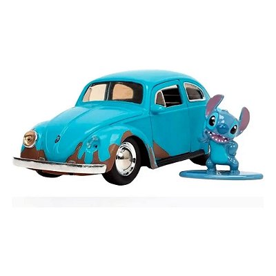 Miniatura Volkswagen Fusca Beetle Lilo & Stitch Jada 1/32