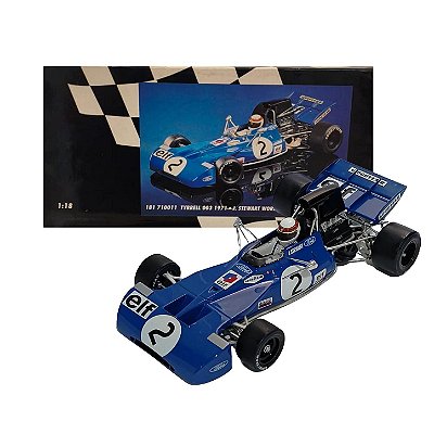 Miniatura F1 Tyrrell 003 1971 J. Stewart Champion (Usado) 1/18