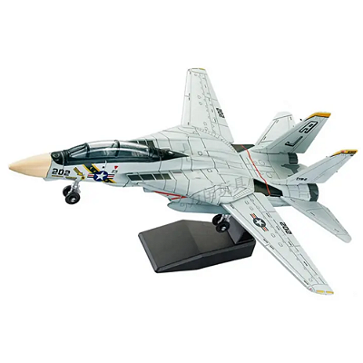 Miniatura Aviao Caça F14 Tomcat 1:72 Yoshi Bombardeiro
